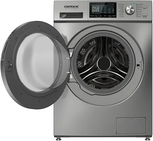 Miniatura 2 de Contoure Arandela apilable de carga frontal de 24", 2.7 pies cúbicos de alta eficiencia, 16 ciclos de lavado, controles táctiles LED, 1400 RPM