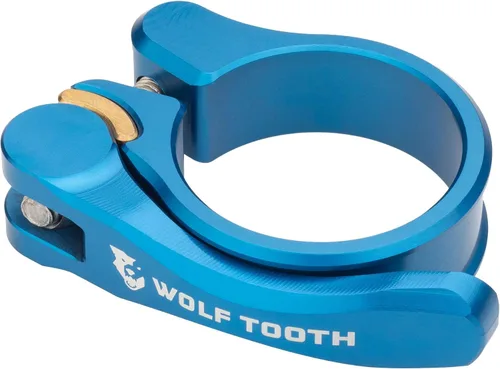 Miniatura 12 de Wolf Tooth Abrazadera de tija de sillín de liberación rápida QR - 1.126 in, verde