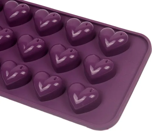 Miniatura 5 de Webake Candy Molds - Moldes de silicona para chocolate, 15 cavidades para gomitas, gelatina, fondant, cubitos de hielo, crayón, resina, paquete de 2