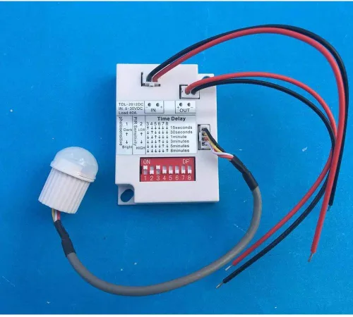 Miniatura 4 de Luz infrarroja del interruptor del sensor de detección de movimiento de 12V (12V)