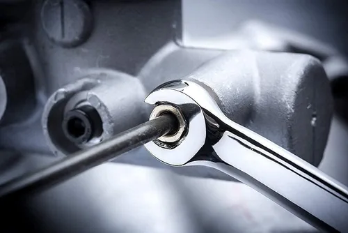 Miniatura 4 de Heyiarbeit Llave de tuerca acampanada, 0.866 in x 0.945 in métrica doble extremo abierto, 1 unidad