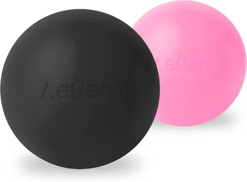 Miniatura 13 de Pelotas de lacrosse de masaje para liberación miofascial, masaje de tejido profundo de yoga, terapia de puntos de activación y fascitis plantar