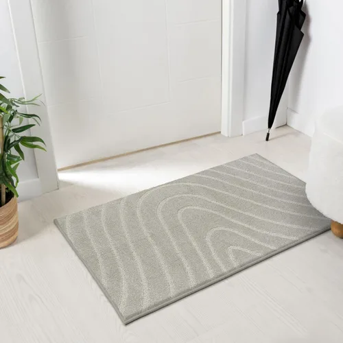 Miniatura 18 de LUXE WEAVERS Alfombra de Área Moderna Geométrica de Ondas Beige 2x3
