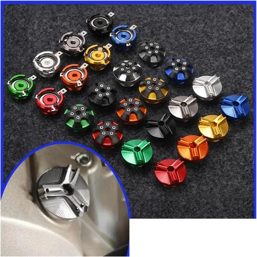 Miniatura 2 de Fuel Gas Tank Cap Cover for YA&MAHA TMAX 500 530 560 MT-03 MT FZ 09 Motorcycle Oil Cup Filter Fuel Filler Tank Cover Cap