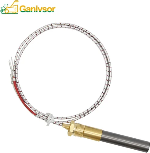 Miniatura 2 de Ganivsor Generadores de termopila de 24", termopila Q313A de 750 milivoltios para calentador de agua a gas/chimenea/freidora de gas/horno, termopar