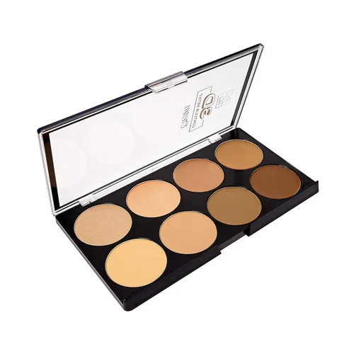 Miniatura 3 de Ruby Kisses Paleta de contorno de polvo 3D Medio oscuro Define tus pómulos, perfecciona tu nariz y esculpe tu mandíbula Multicolor