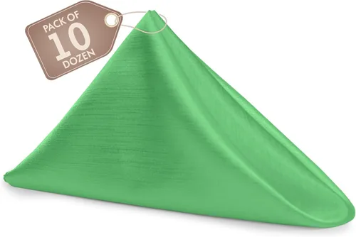 Miniatura 106 de Ultimate Textile -1 docena de servilletas reversibles Shantung Satin - Majestic - Servilletas de tela Majestic de 17 x 17 pulgadas, color marrón