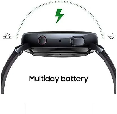 Miniatura 4 de Samsung Galaxy Watch Active2 (1.732 pulgadas), monitor de frecuencia cardíaca, plateado (LTE desbloqueado) - SM-R825USSAXAR