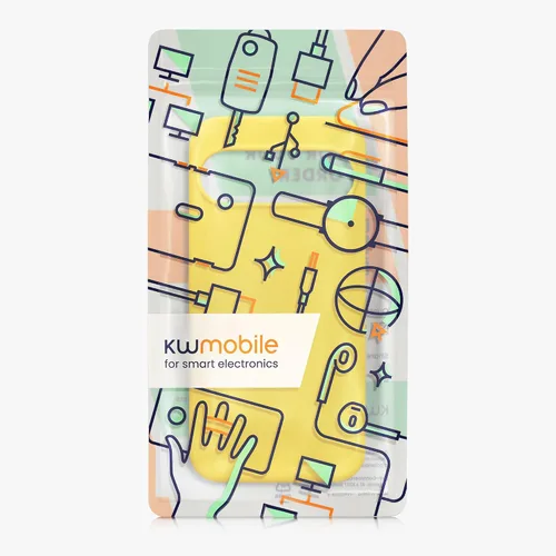 Miniatura 409 de kwmobile Funda Compatible con Google Pixel 6 Pro - Funda de teléfono de silicona TPU con acabado suave - Azul Arrecife