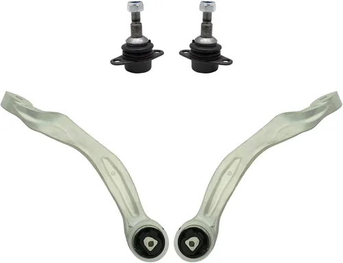 Miniatura 112 de TRQ Brazo de control delantero superior e inferior con rótula juego de 4 piezas compatible con Land Rover Range Rover 2003-2012