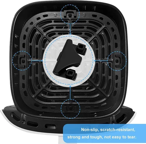 Miniatura 2 de Patas de goma para freidora de aire instantáneos Pot Vortex de 2 cuartos de galón, 4 piezas mejoradas para parachoques de goma, almohadillas