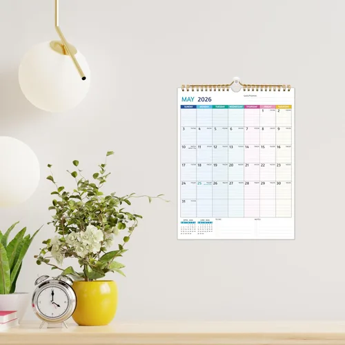 Miniatura 7 de Calendario de pared 2026-2027: úsalo ahora hasta junio de 2027, calendario de pared 2026-2027, 21 calendarios mensuales, 8.5 x 11 pulgadas