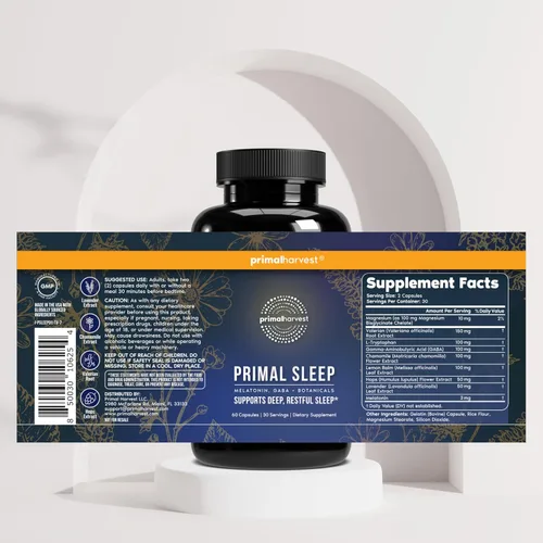 Miniatura 5 de Primal Harvest Rutina diaria de dos pasos NAD+ + Sleep Paquete de 2 Suministro para 30 días