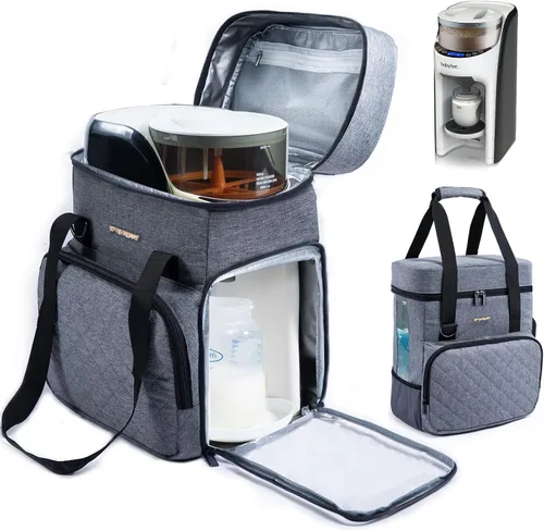 Miniatura 7 de SFYBYHEART Estuche de transporte compatible con Baby Brezza Formula Pro Advanced Formula Pro - Bolsa de transporte para mezclador de fórmula