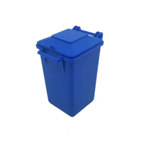 Miniatura 5 de Juego de basura automotriz de 3 colores ABS plástico pequeño cubo de basura camión de basura juguete