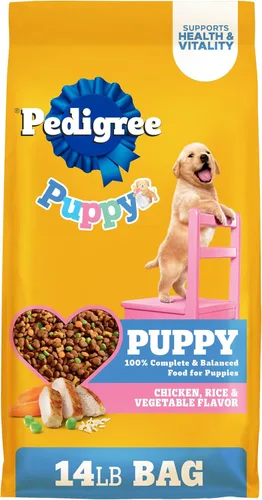 Miniatura 11 de Pedigree Puppy Growth & Protection - Alimento seco para perros con sabor a pollo y verduras - 3.5 libras Bolsa