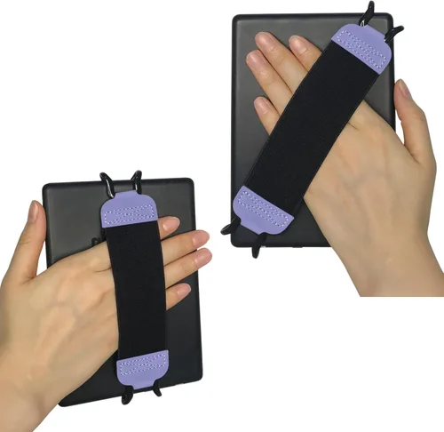 Miniatura 10 de Soporte para correa de mano para tablet Fire, agarre para lectores electrónicos - Kindle/Kobo/Voyager/Lenovo/Sony