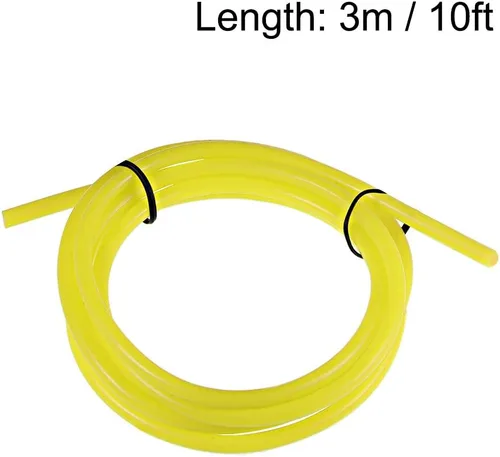 Miniatura 3 de uxcell Tubo de silicona, 1/8 pulgadas de diámetro interior x 3/16 pulgadas de diámetro exterior de 10 pies, tubo de goma de silicona, manguera