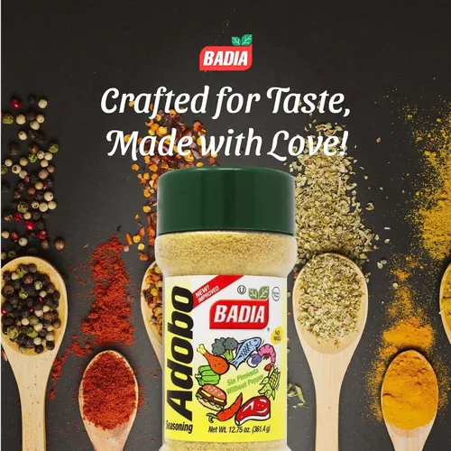 Miniatura 2 de Badia Adobo sin pimienta, 12.75 oz - Mezcla de condimentos latinos tradicionales