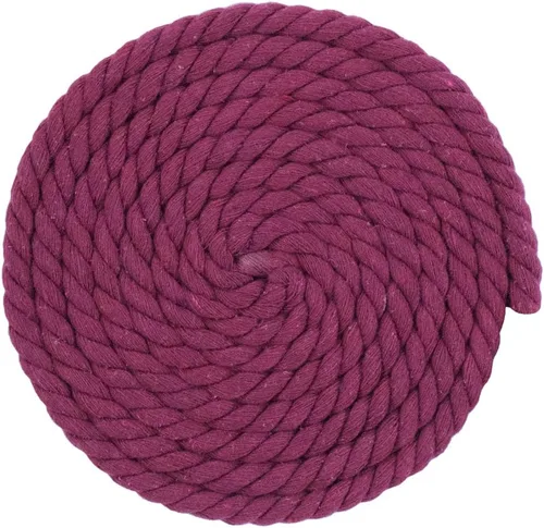 Miniatura 43 de West Coast Paracord - Cuerda de algodón natural trenzada de 3 hebras, 1/4, 1/2, 5/8, 3/4 y 1 pulgada de diámetro, 10, 25, 50, 100 pies Escala