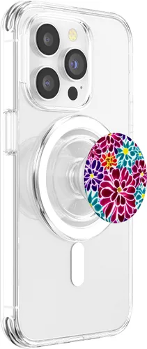 Miniatura 3 de Retro Flowers PopSockets MagSafe PopGrip para iPhone
