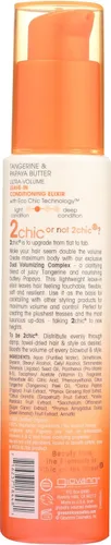Miniatura 2 de GIOVANNI 2chic Elixir de acondicionamiento y peinado sin enjuague de ultra volumen, aumenta el volumen, promueve el control sin peso para cabello