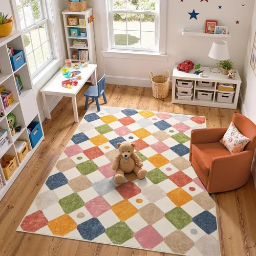 Miniatura 84 de jinchan Alfombra a rayas de 2 x 3 para entrada, alfombra de cocina, tapete pequeño, antideslizante, ligero, de bajo perfil, decoración para entrada