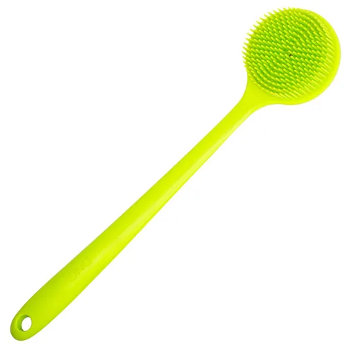 Miniatura 14 de DNC Exfoliador de Espalda para Ducha Cepillo Corporal de Silicona Suave para Baño con Mango Largo (Negro)