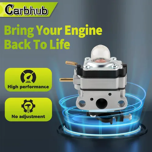 Miniatura 4 de Carbhub TBP6160 TB4BP TB4BPEC 753-05676A Carburador para Troy-Bilt TB4BP (41AR4BPG966) TBP6160 TB4BPEC Soplador de Mochila 753-05676A Carburador