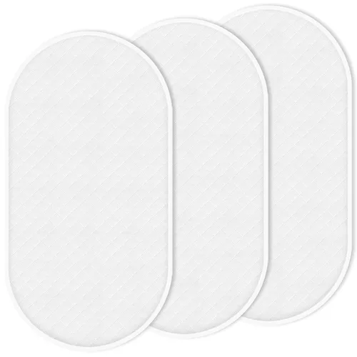 Miniatura 9 de Almohadilla acolchada para cambiar pañales para bebé, antideslizante, paquete de 3 almohadillas de incontinencia reutilizables de absorción pesada