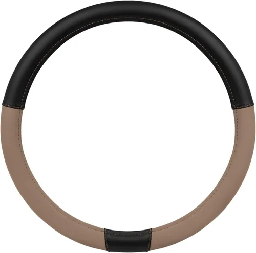 Miniatura 7 de Caterpillar Funda para volante ergonómica de dos tonos, agarre de piel suave.