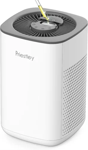 Priestley Purificadores de Aire Pequeños para Casa Dormitorio Residencia Universitaria Oficina Escritorio, 20dB Silencioso Purificador de Aire HEPA