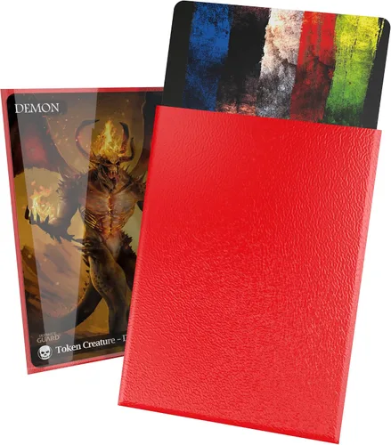 Miniatura 17 de Ultimate Guard Fundas exteriores para cartas Cortex, 100 fundas estándar de tamaño TCG, 66 x 91 mm, con respaldo negro, acabado brillante, sin PVC