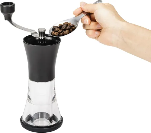 Miniatura 5 de Kyocera Molinillo de café ajustable delgado de cerámica avanzada, negro, 40 pulgadas