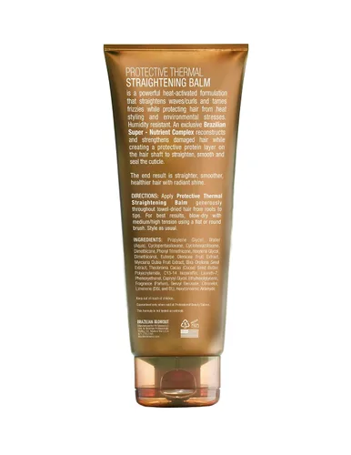 Miniatura 2 de Brazilian Blowout Bálsamo alisador térmico protector, 8 onzas líquidas (paquete de 1)