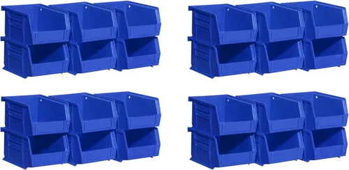 Miniatura 17 de Akro-Mils 08212YELLO 30210 AkroBins contenedores de plástico para almacenamiento, se pueden colgar y son apilables, (5 x 4 x 3 pulgadas)