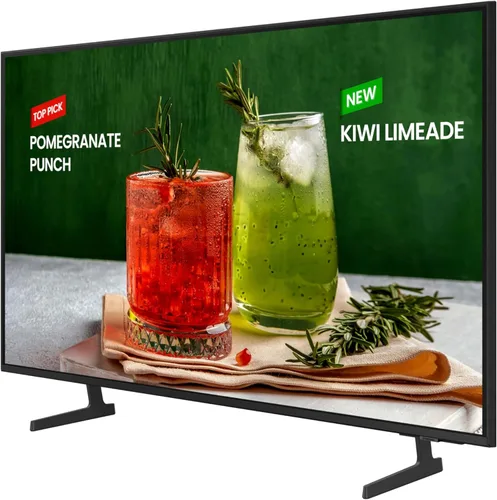 Miniatura 2 de Samsung de 43 pulgadas, clase Crystal UHD, serie Bed-H, TV Pro de Negocios 4K HDR con diseño delgado sin bisel de 3 lados, uso para pantallas