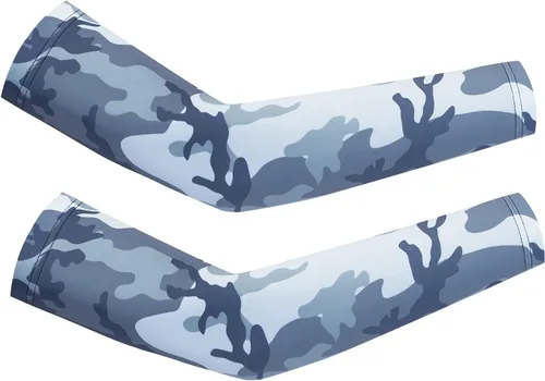 Miniatura 20 de JPOJPO Ciclismo Armwarmers Para Womem Hombres Mangas de Brazo Protección UV UK