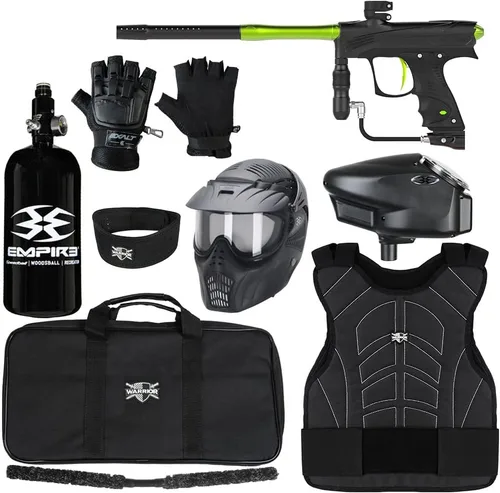 Miniatura 4 de Action Village Dye Rize CZR Level 3 Protector Kit de paquete de pistola de paintball Gris/Azul