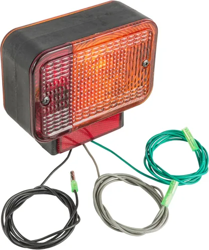 Caltric Luz trasera derecha compatible con John Deere 5415/5425 / 5615/5625 / 5715/5725 / 6403/6603 / 1023E / 1026R / 2027R / 3032E / 3038E /