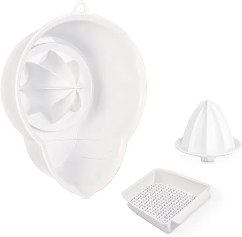 Miniatura 3 de Accesorio de exprimidor para batidora de pie KitchenAid con colador de 2 tamaños, accesorio de jugo cítrico para batidora de pie KitchenAid