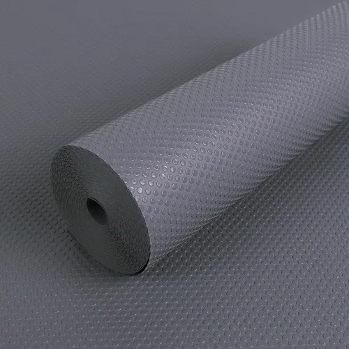 Miniatura 14 de Revestimiento de estante para armarios de cocina de 16 pulgadas: Alfombrilla impermeable para cajones de baño de 16" x 120 pulgadas blanca - Fácil