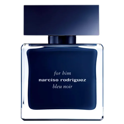 Narciso Rodriguez Bleu Noir - Eau de Toilette en espray para hombre, 1.6 onzas