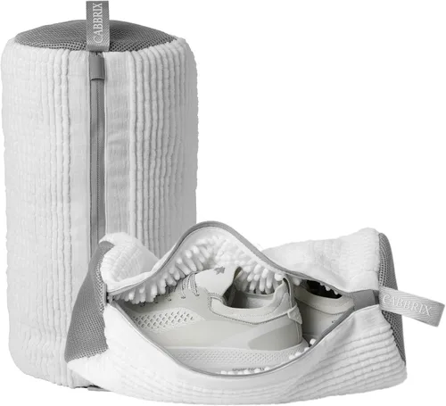Miniatura 10 de Cabbrix zapato era bolsa, Blanco, M, Bolsa de lavandería
