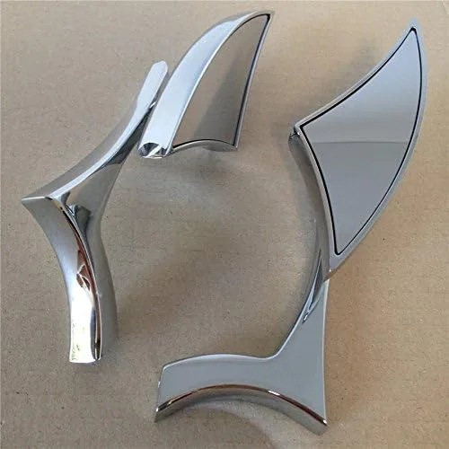 Miniatura 7 de cromado Spear Blade Mini Espejos Fit para Suzuki Savage Intruder Volusia Boulevard