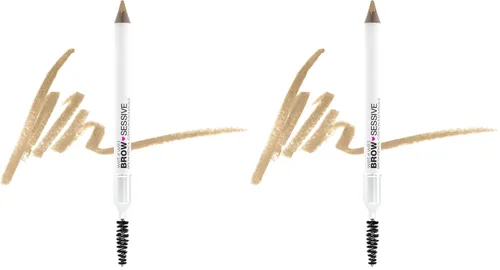 Miniatura 28 de wet n wild Brow-Sessive Brow Makeup Pencil Liner - Brocha de mezcla para maquillaje de cejas, precisa, punta fina, forma, define, rellenos, rubio