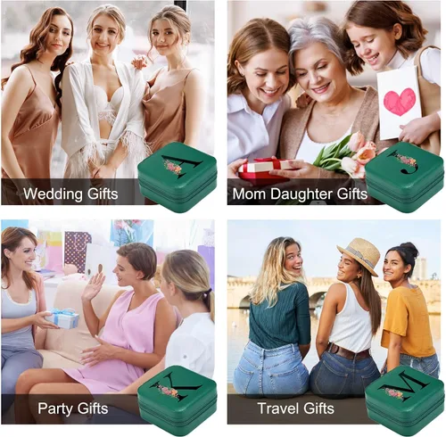 Miniatura 7 de Parima Regalos de cumpleaños para mamá y madre joyero de viaje pequeño personalizado para mujeres, regalos del día de la madre, mejor mamá, abuela