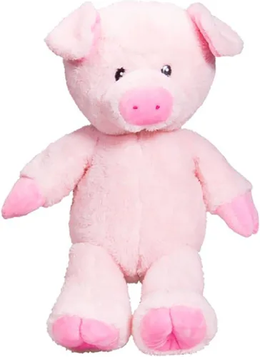 Miniatura 4 de Cuddly Soft 16 inch Stuffed Pink Pig... We Stuff 'Em... YOU LOVE' Em.