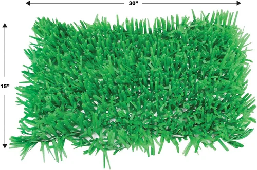 Miniatura 2 de Beistle 4 alfombrillas de papel de seda verde para decoración de Pascua y primavera verano, celebraciones, jardín de hadas, suministros de fiesta