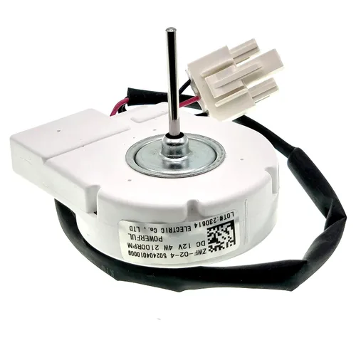 Miniatura 4 de 50240401000Q ZWF-02-4 Motor del ventilador del evaporador del refrigerador compatible con Magic Chef, Midea, Avanti, refrigerador Haier, reemplaza